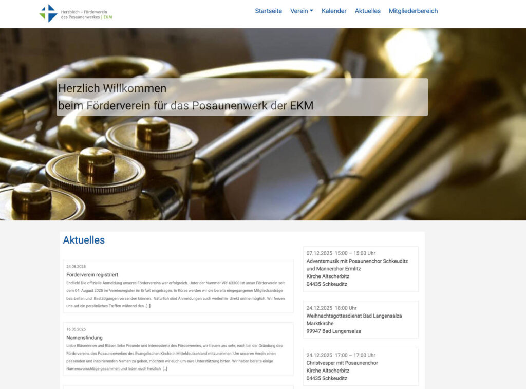 Beispiel Mitgliederversammlung Förderverein